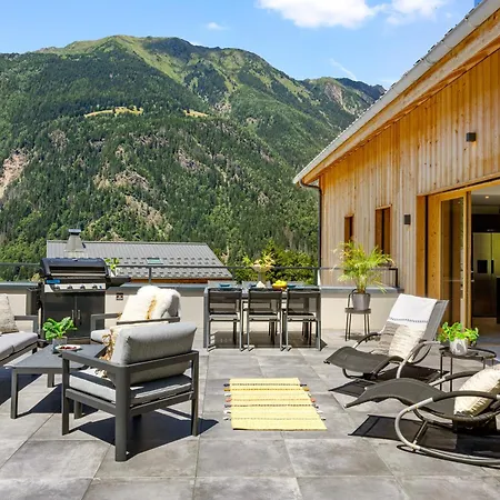 New Modern Mont Blanc Mountain Views *